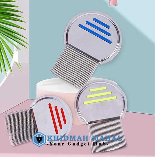 Stainless steel lice comb/স্টেইনলেস স্টিল উকুনের চিরুনি