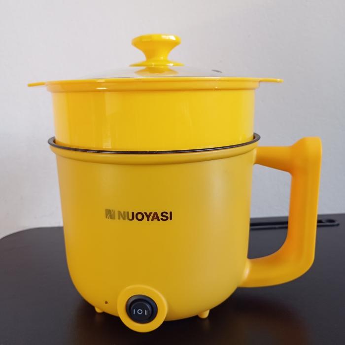 NUOYASI King 2.0L Multi-functional Electric Cooking Pot with Steamer (600W) - Image 2