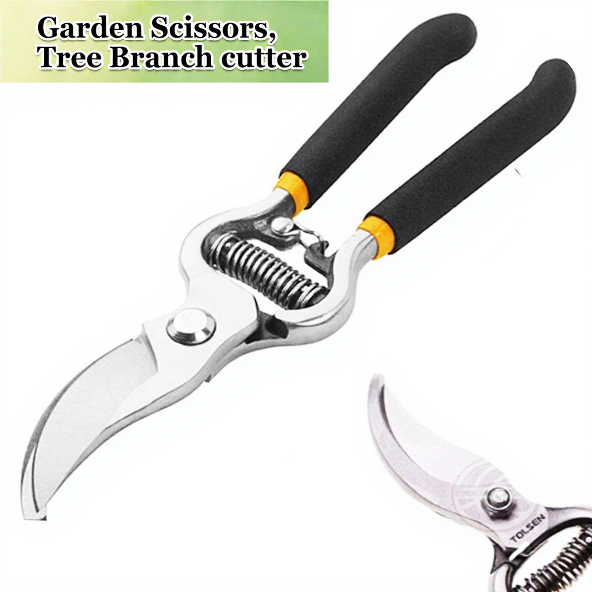 Bypass Pattern Garden Pruning Shear