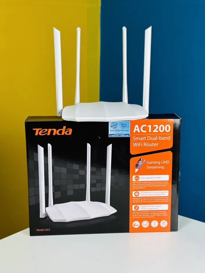 Tenda AC5 AC1200 Smart Dual-Band WiFi Router - Image 2